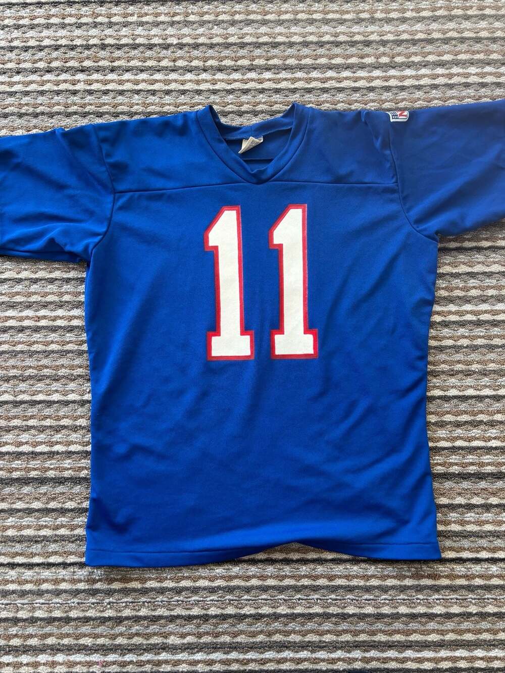 Vintage 1980s Phil Simms New York Giants Rawlings NFL Football Jersey Size L